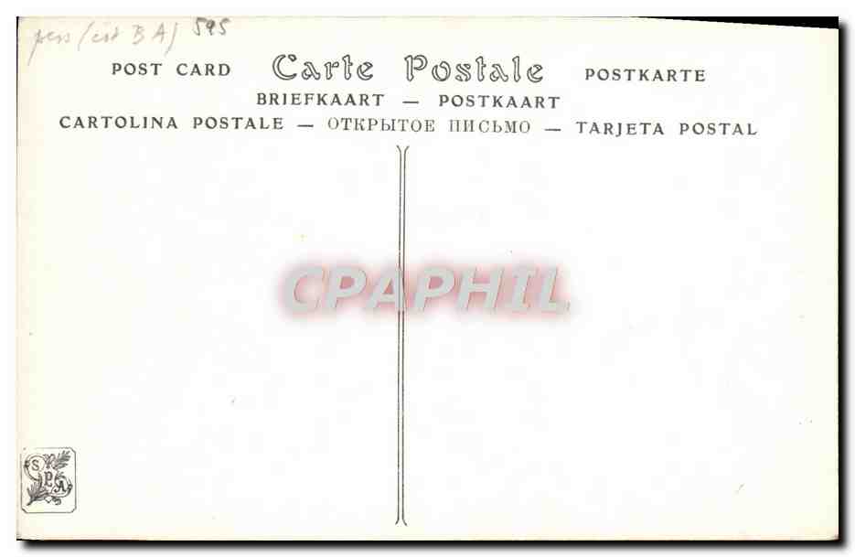 CPA Edouard Detaille Henri Baud  — Verso