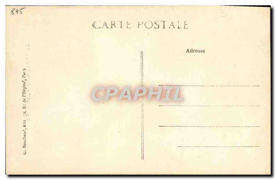 CPA Napoleon Entree de l'empereur a Berlin Musee Carnavalet — Rückseite