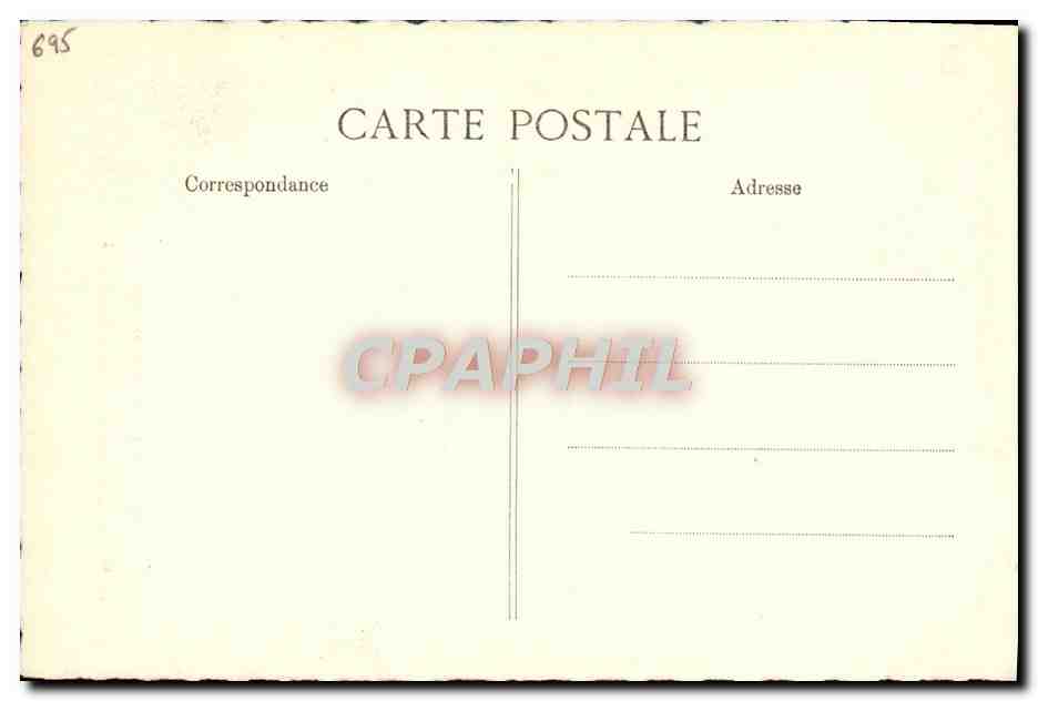 CPA Original de l'edit de Nantes Henri IV — Rückseite