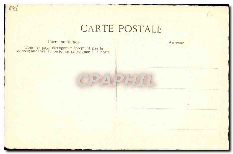CPA Lettre de Charles IX a Philippe II roi d'Espagne 1563 — Rückseite