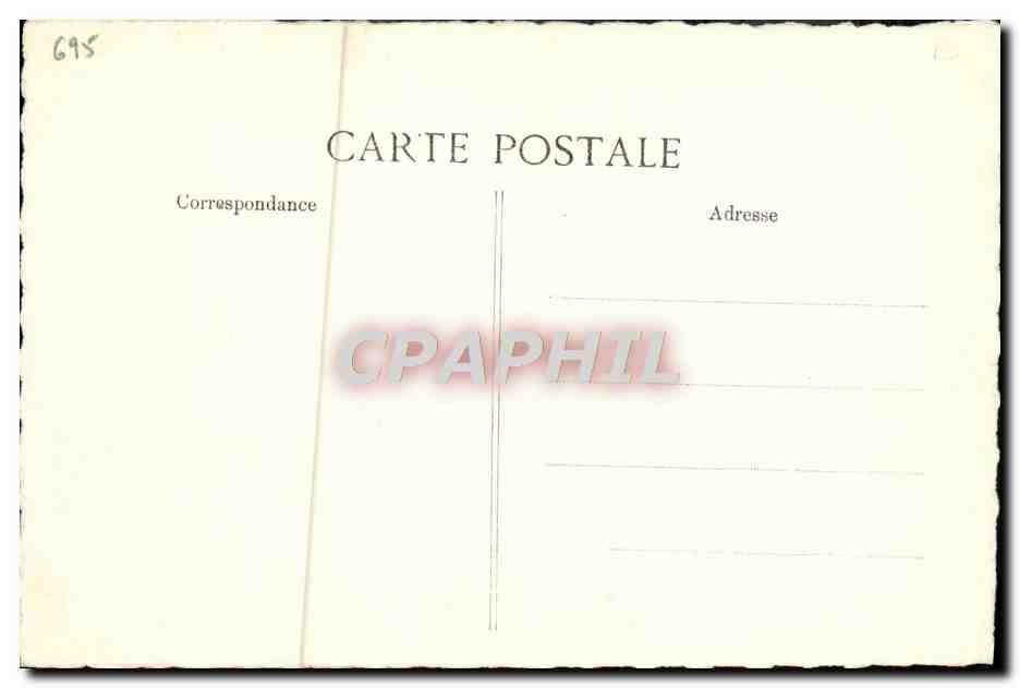 CPA Original du proces verbal du Serment de jeu de paume Mirabeau Robespierre — Rückseite