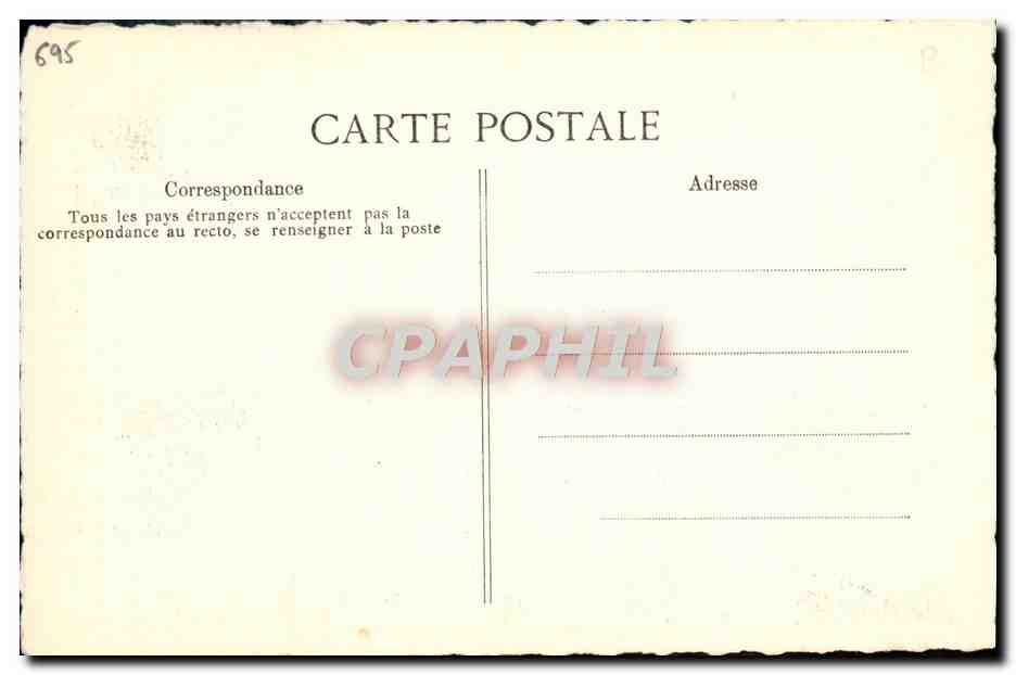 Louis XVI — Lettre demandant un délai de 3 jours afin de se préparer à la mort et la permission de communiquer avec sa famille — Tour du Temple, 20 Janvier 1793 — Rückseite