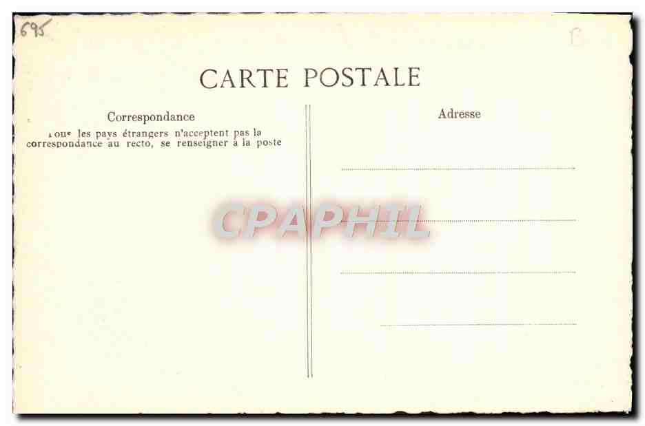CPA Revolution Requisition Fouquier Tinville pour l'execution de Marie Antoinette Revolution — Verso