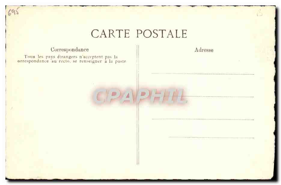 CPA Arrete rayant le general Bonaparte du tableau des officiers generaux 1795 Napoleon 1er — Rückseite