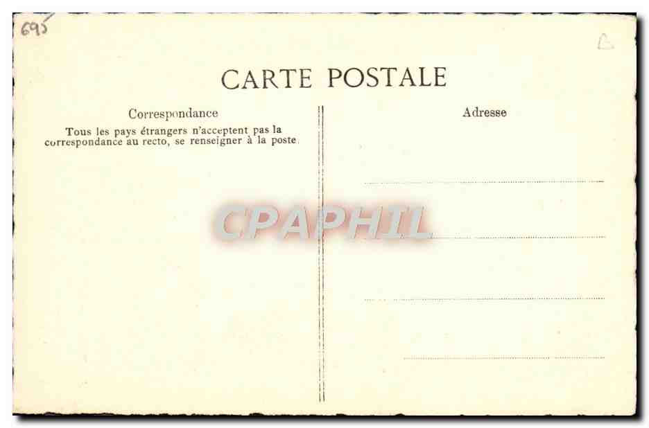 CPA Deliberation de la chambre des Representants Waterloo 1815 Napoleon 1er — Rückseite