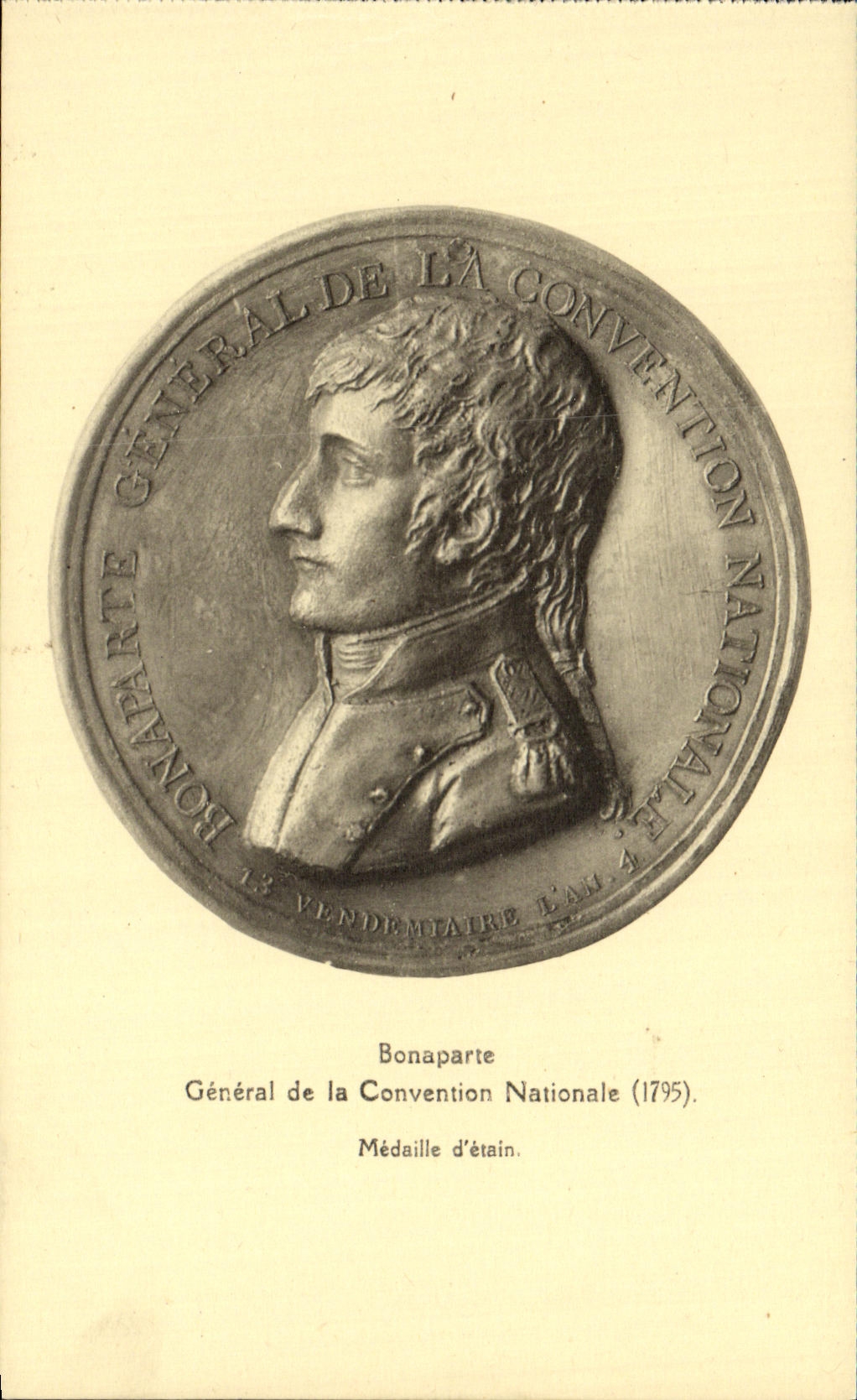 CPA Revolution Bonaparte General de la Convention Nationale 1795 Napoleon 1er