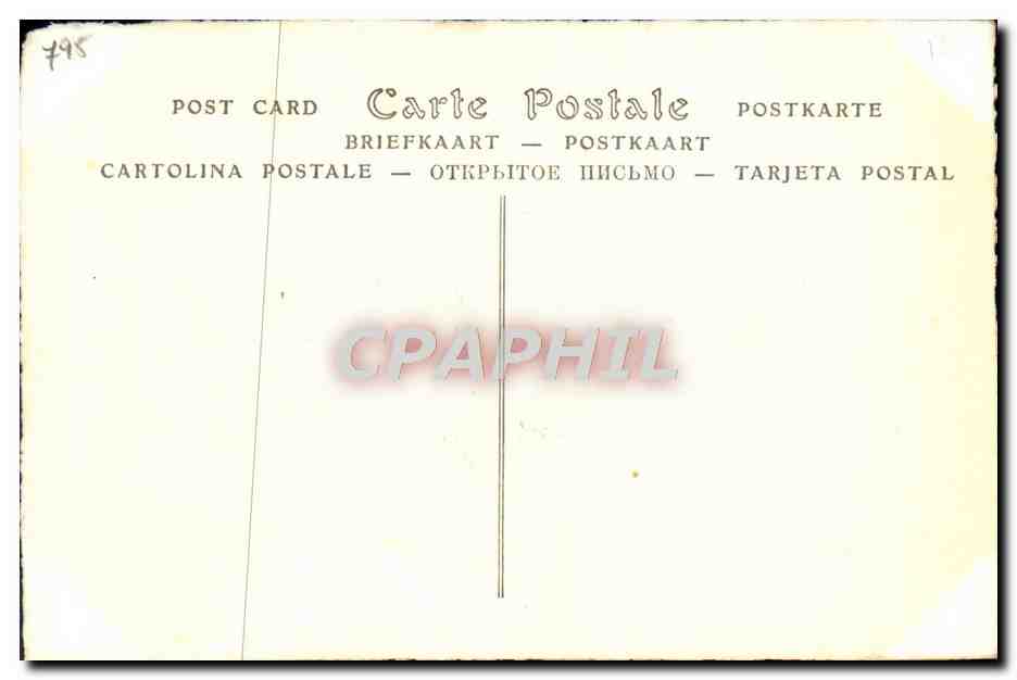 CPA George de Cadoudal Chef des Chouans Revolution  — Rückseite