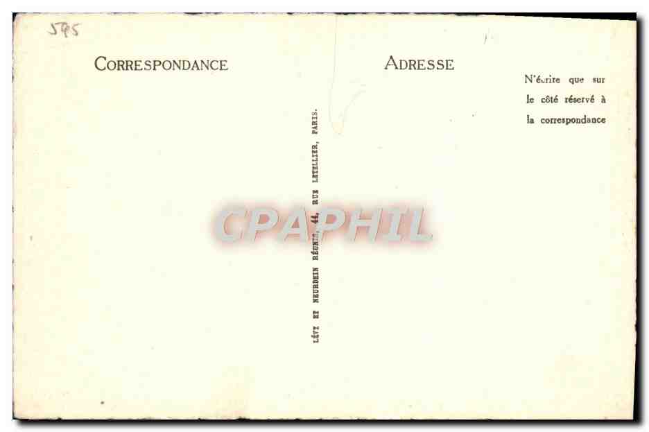 CPA Jacques Delille Poete Aigueperse 1738 Beauvais Amiens Paris — Rückseite