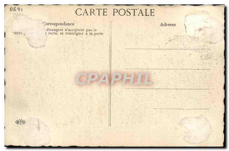 Prise des Tuileries (10 Août 1792) — Éditeur ELD, n° 460 — Rückseite