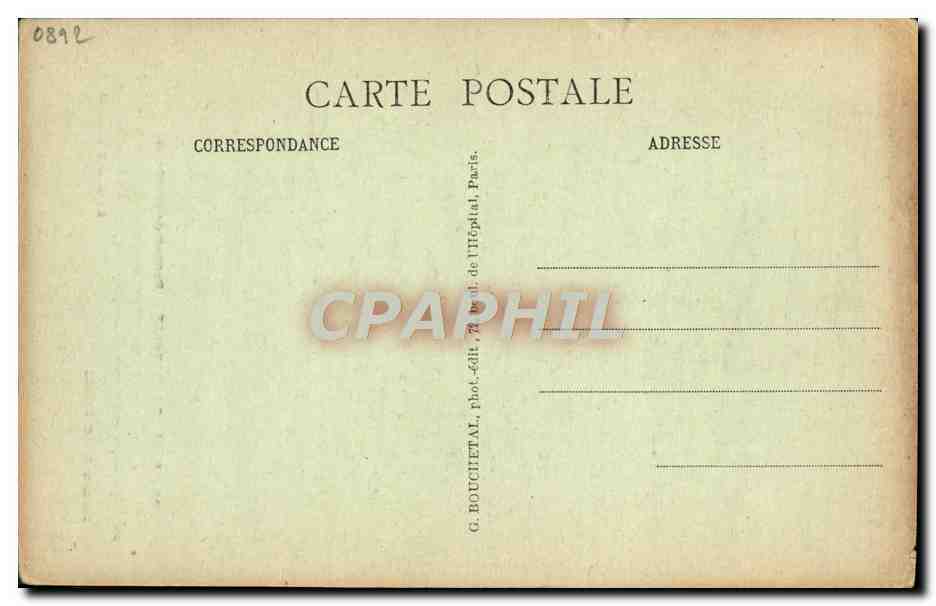 CPA Musee Carnavalet Mirabeau  — Rückseite