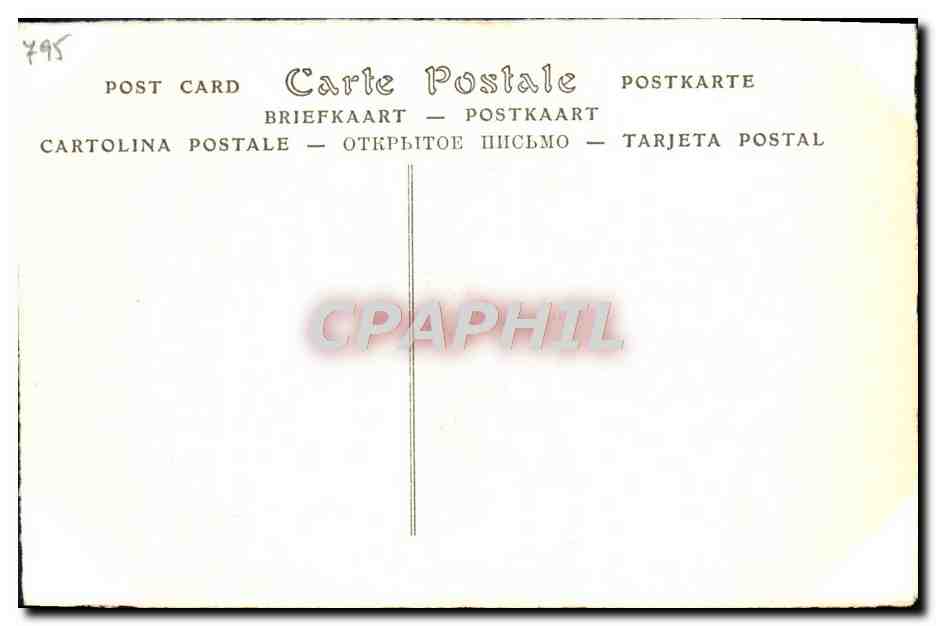 CPA Cazales Grenade Capitaine de Dragons Depute de la noublesse — Verso