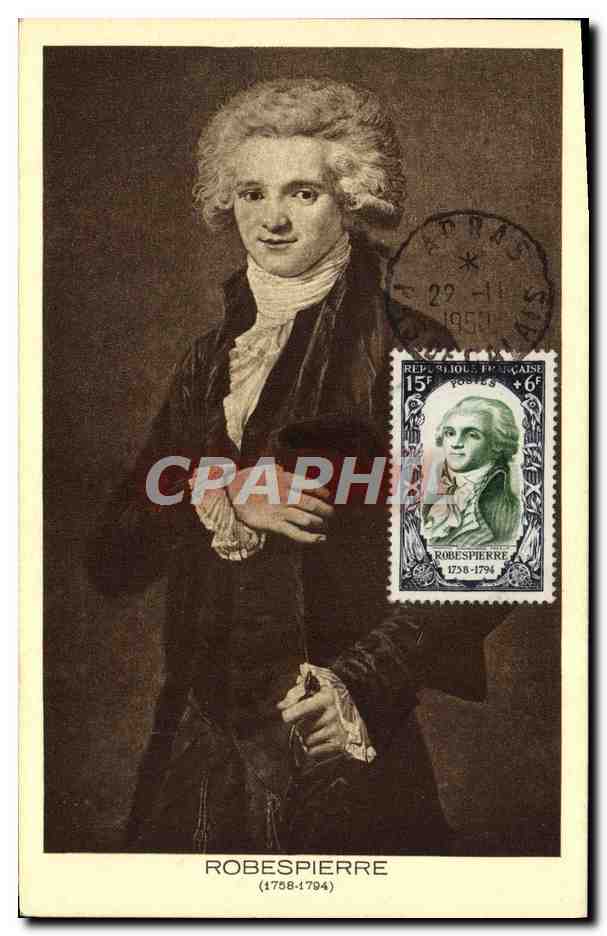 Robespierre — portrait historique — Braun & Oie, Paris