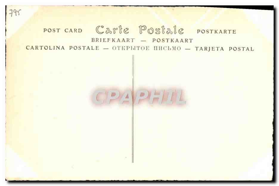 CPA Jacques Necker Geneve Banquier — Rückseite