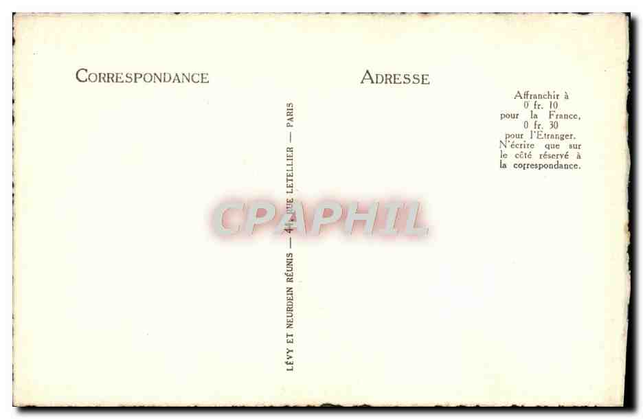 CPA Dame Roland Marie Jeanne Philipon  — Rückseite