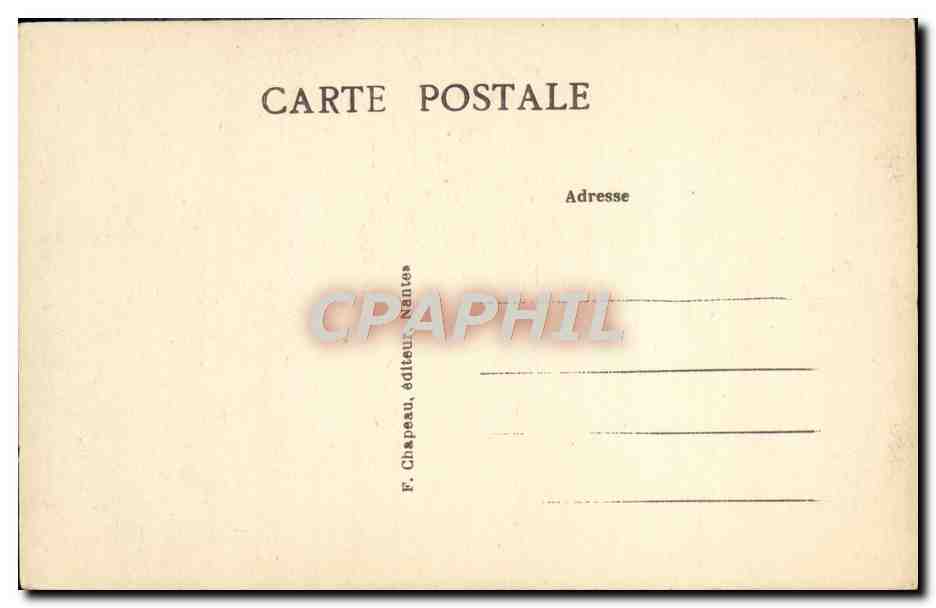 CPA Puisaye Mortagne sur Huisne Depute de la noblesse de Normandie — Verso