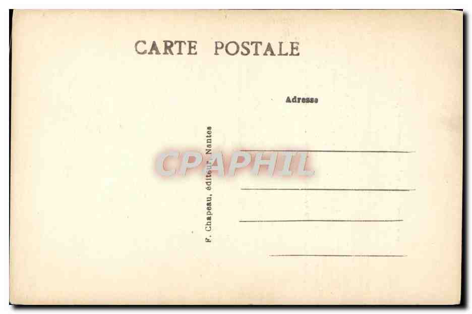 CPA Turreau Baron de Linieres ou de Garambouville  — Rückseite