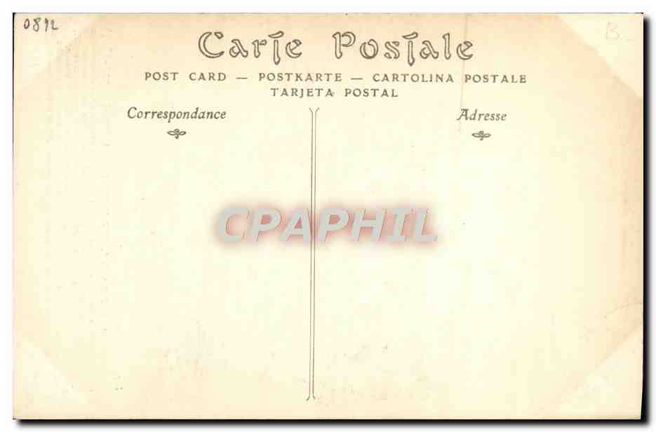 CPA Jean-Henri dit Danriz Masers de Latude enferme a la Bastille et a Vincennes — Rückseite