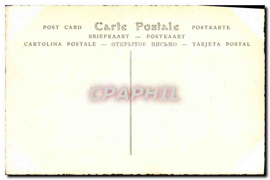 CPA Princesse de Lamballe Marie therese de Savoie Carignan — Rückseite