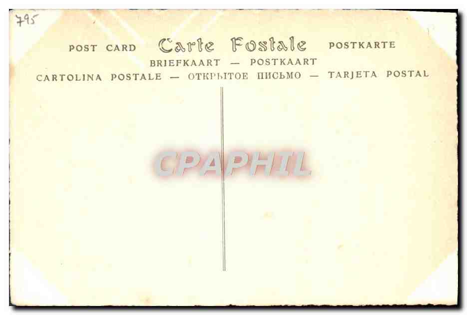 CPA Madame Royale Fille de Louis XVI et de Marie Antoinette — Rückseite