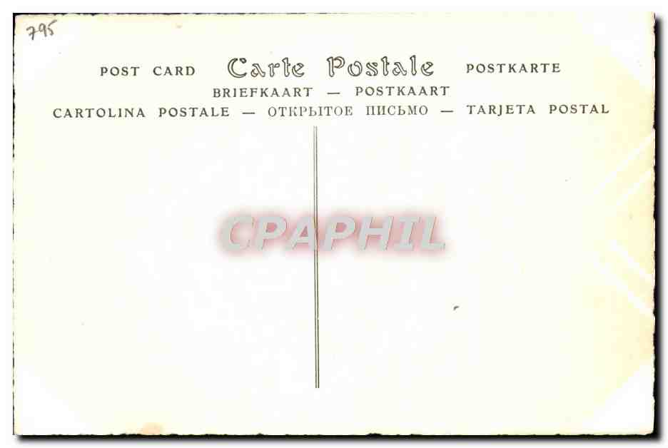 CPA Tallien  — Rückseite
