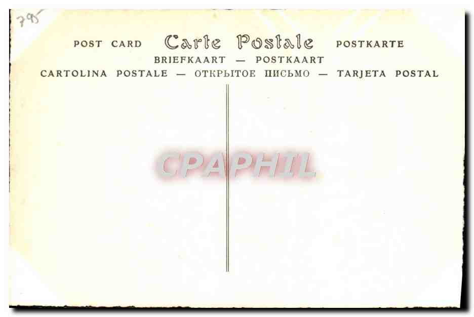 CPA Carrier Yolet Cantal — Rückseite