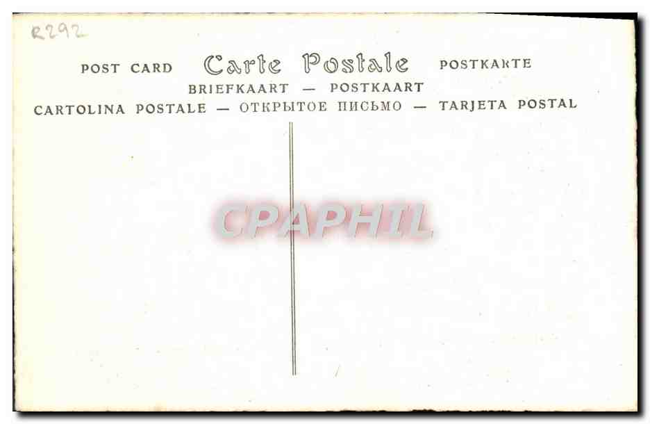 CPA Souvenir de la Chapelle Expiatoire Boulevard Haussmann paris  — Rückseite
