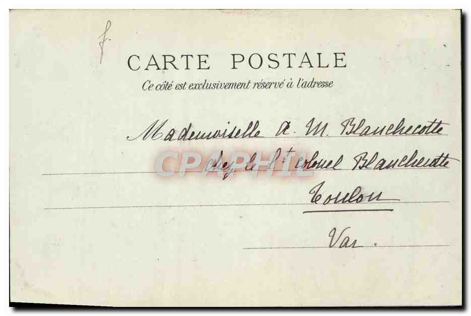 CPA Marie Antoinette — Rückseite