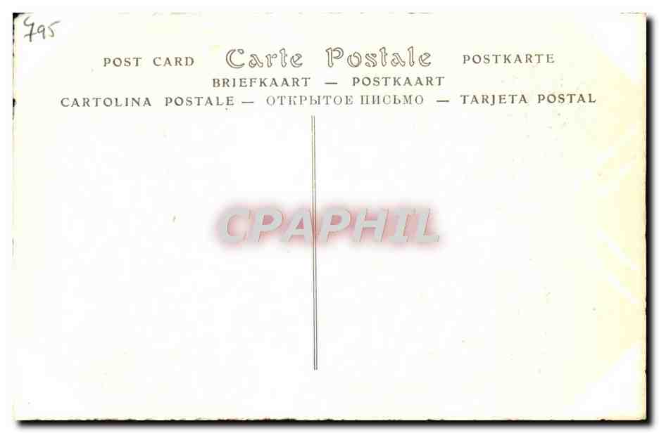 CPA Marie Antoinette  — Rückseite
