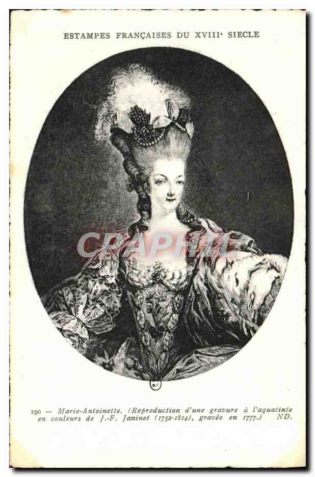 CPA Marie Antoinette 