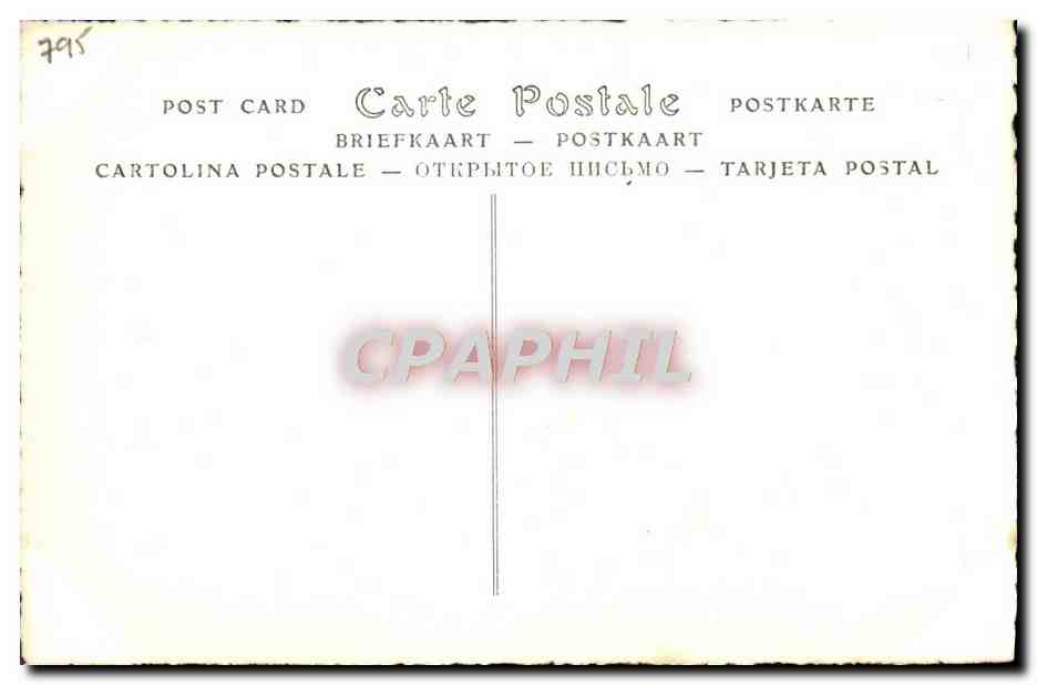 CPA Marie Antoinette  — Rückseite