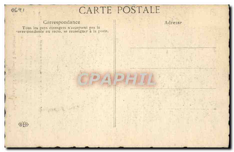 CPA Arrestation de Robespierre  — Rückseite