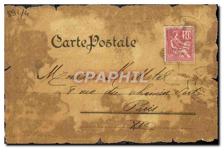 CPA Mirabeau — Rückseite