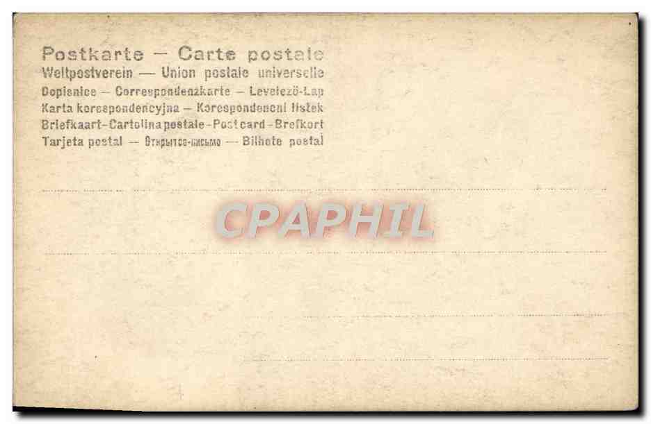 CPA Jean Paul Marat Revolutionnaire — Rückseite