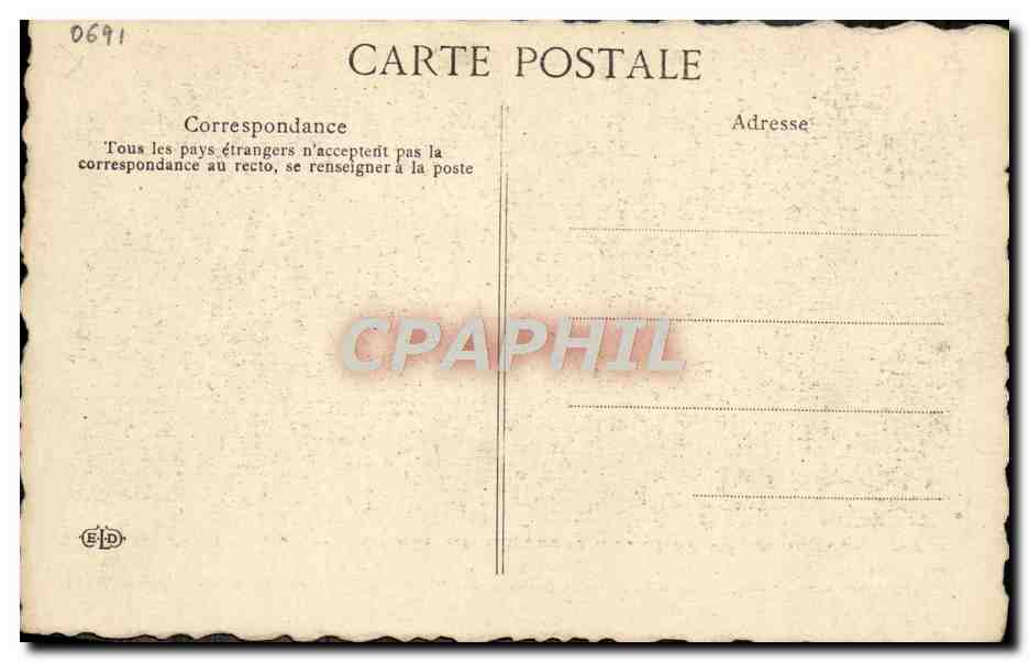 CPA Depart des Girondins pour l'echafaud Revolution 31 octobre 1793 — Rückseite