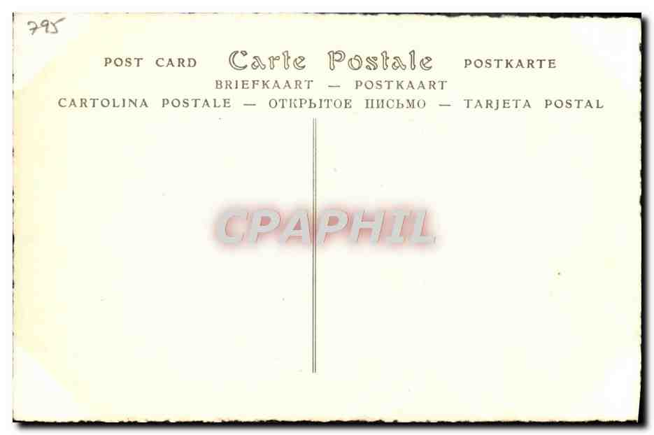 CPA Corday d'Armont Marie Charlotte de  — Rückseite