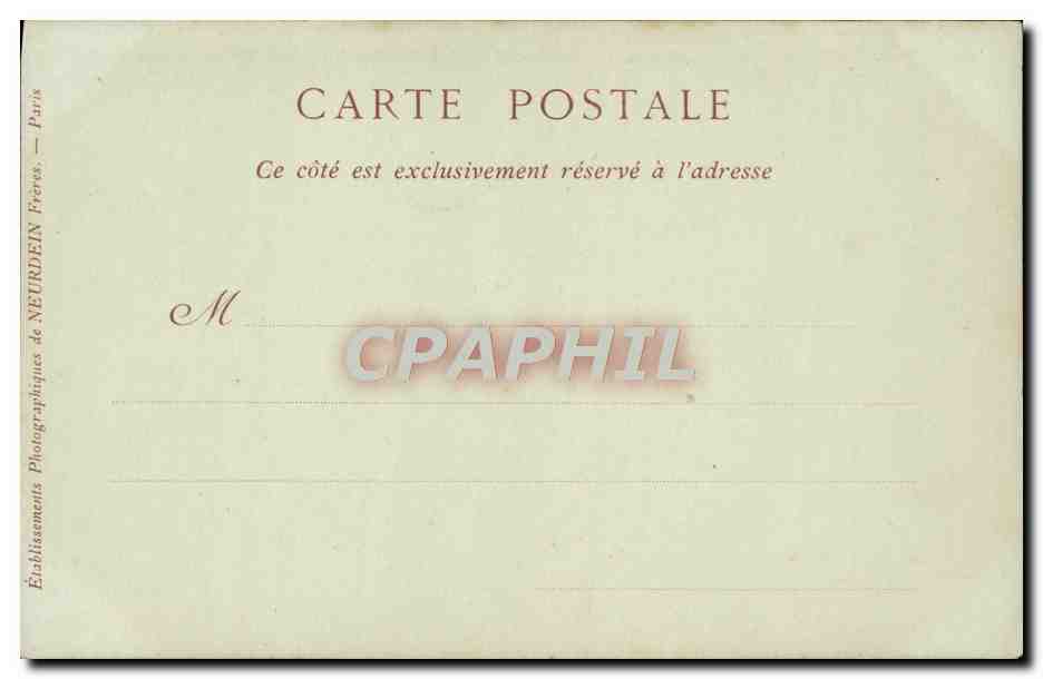 CPA Duchesse d'Angouleme Fille de Louis XVI et de MArie antoinette  — Verso