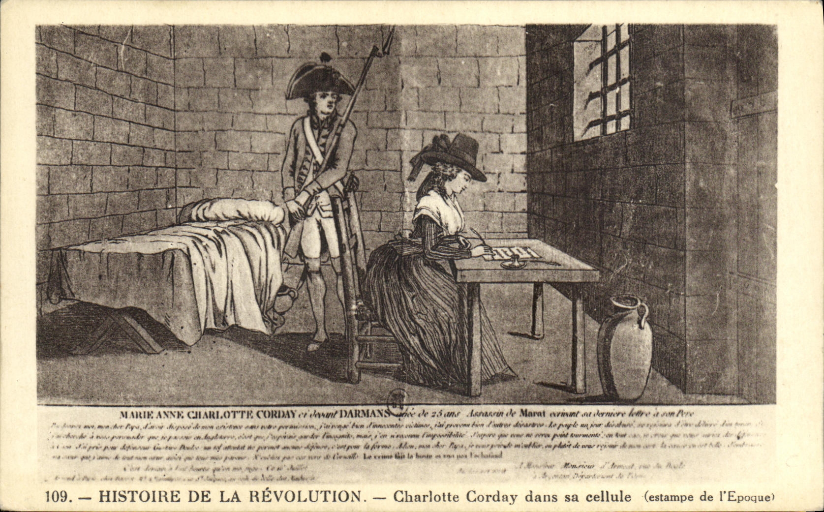 CPA Revolution Charlotte Corday san sa cellule 