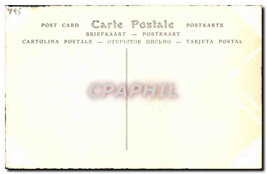 CPA General Lafayette  — Rückseite