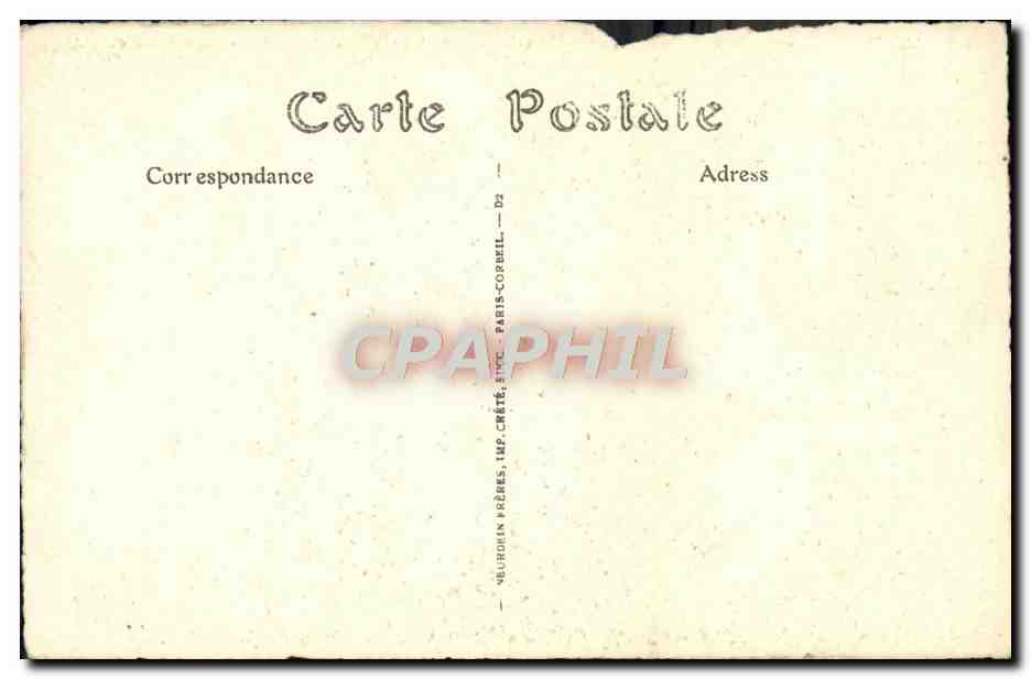 CPA Alexandre de Beauharnais Martinique Paris  — Rückseite