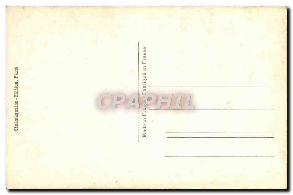 CPA Fantaisie Femme Ruth Taylor — Rückseite
