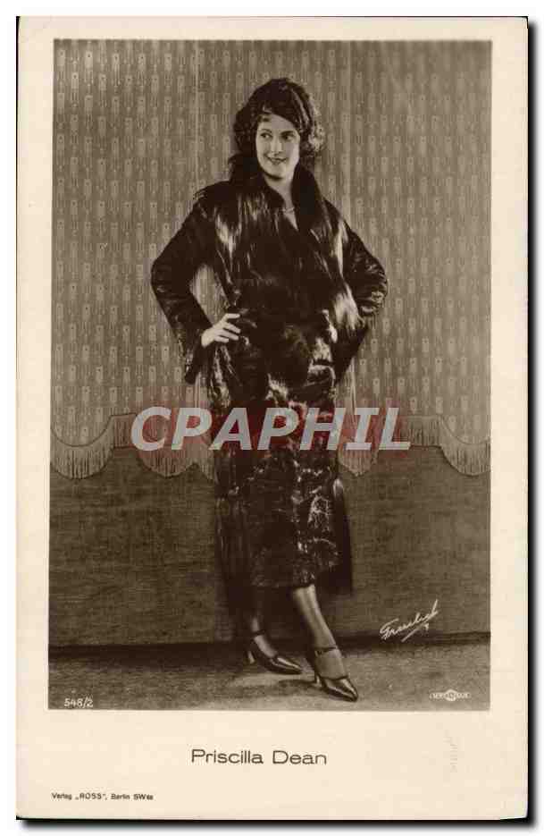 CPA Fantaisie Femme Priscilla Dean