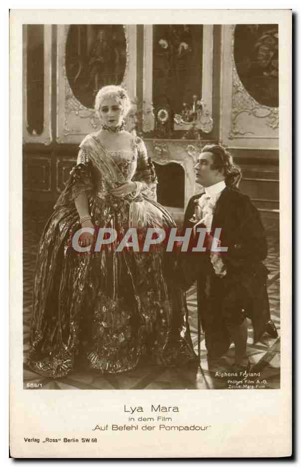 CPA Fantaisie Femme Lya May in dem Film Auf Befehl der Pompadour