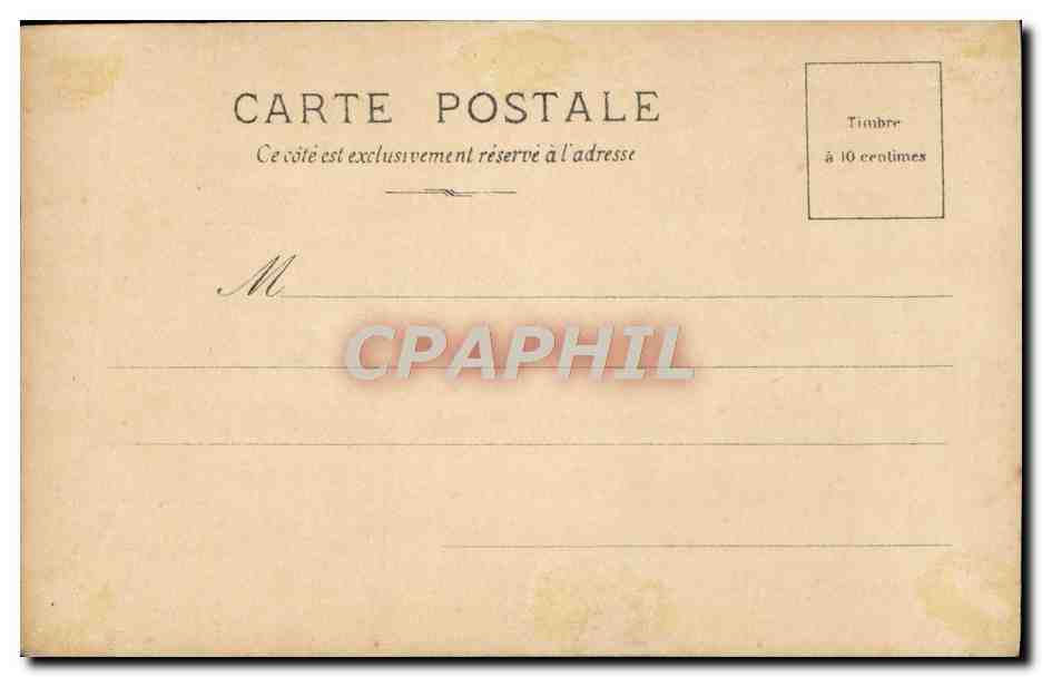 CPA Fantaisie Femme Manon Loty — Verso