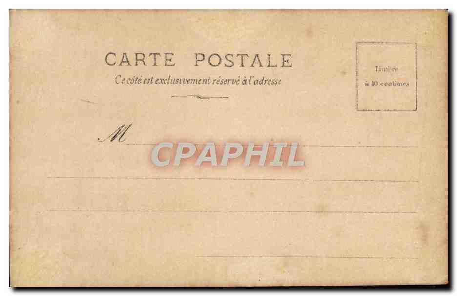 CPA Fantaisie Femme Mealy — Rückseite