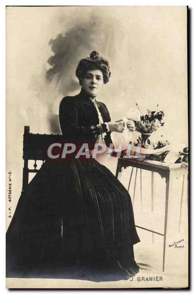 CPA Fantaisie Femme Granier
