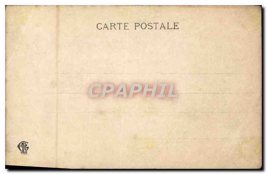 CPA Fantaisie Femme  — Verso