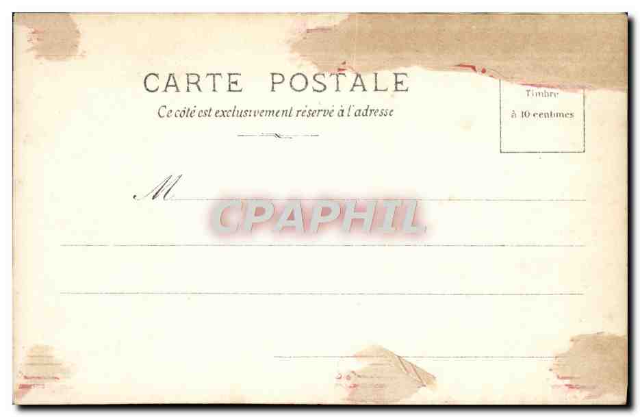 Portrait de femme — Série 3 — S.I.P. Paris — Rückseite
