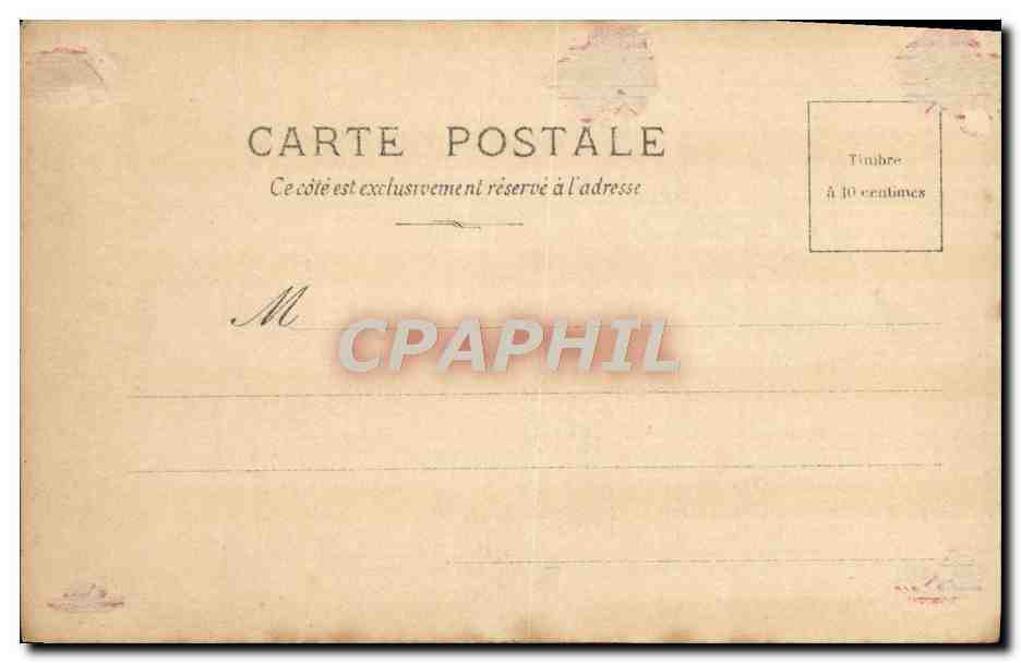 CPA Fantaisie Femme Dickson — Verso