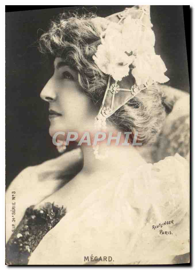 Portrait de Mégard — S.I.P. Série N°3 — Reutlinger Paris