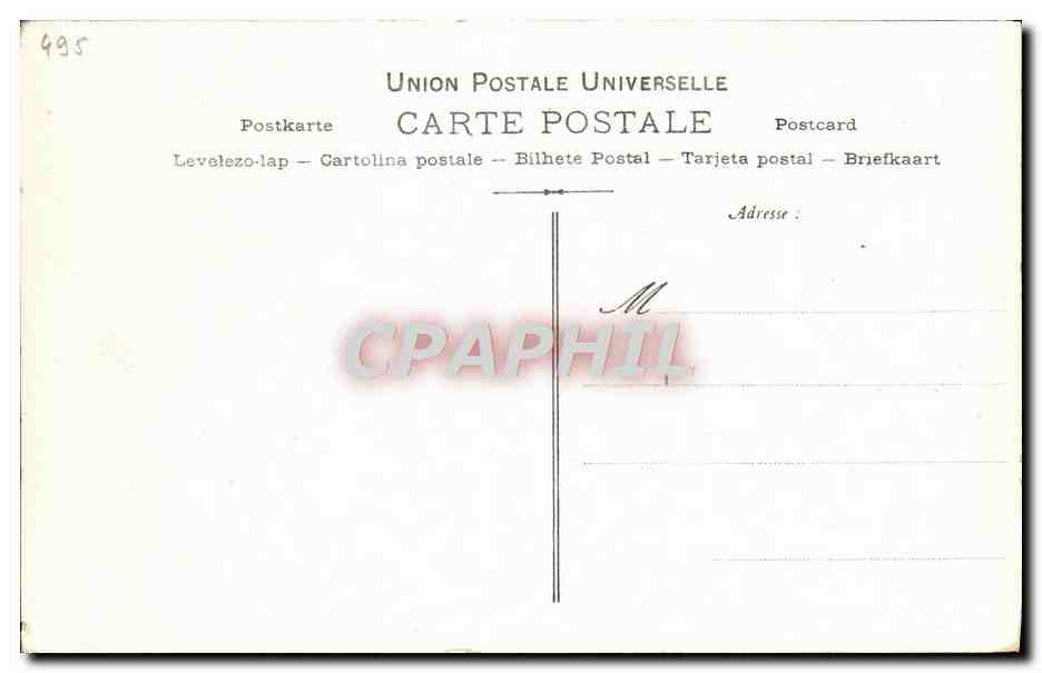 CPA Collection artistique Vin Desiles Paul Fugere Chasse Chasseur Alcool — Rückseite